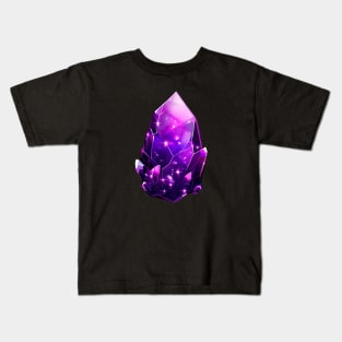 Galactic Amethyst Kids T-Shirt